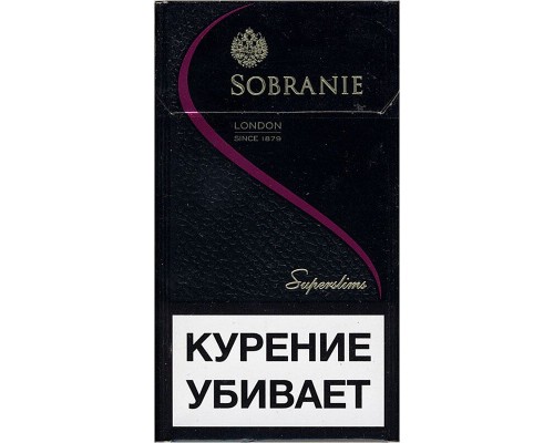 Купить Сигареты Sobranie Black Super Slims оптом